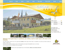 Tablet Screenshot of haus-sabina.com